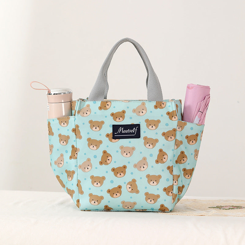 Canvas Large Lunch Box Mummy Capacity Handbags