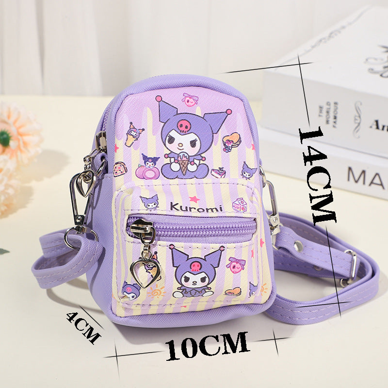 Children's Mini Toys For Babies Clow Cartoon Women's Messenger Bag