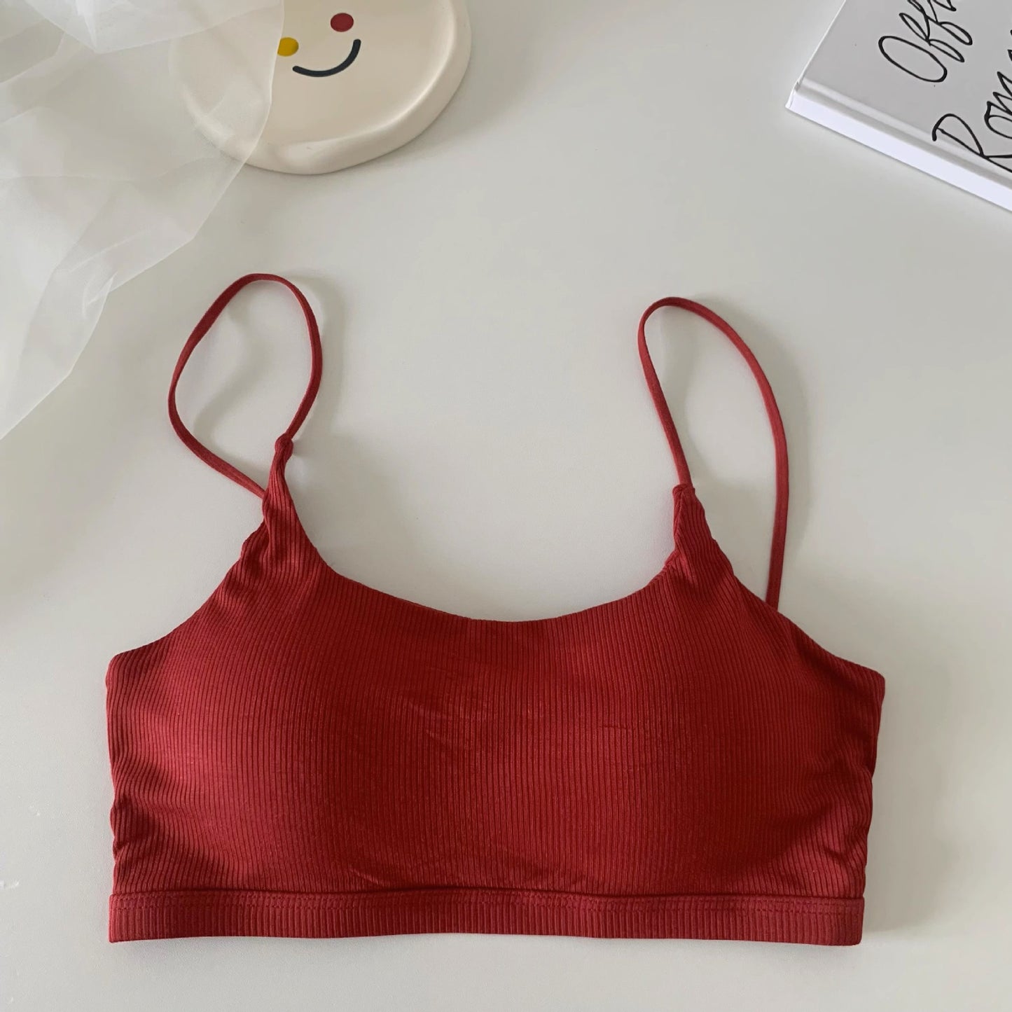 Women's Underwear With Chest Pad One-piece Tube Tanks Camis