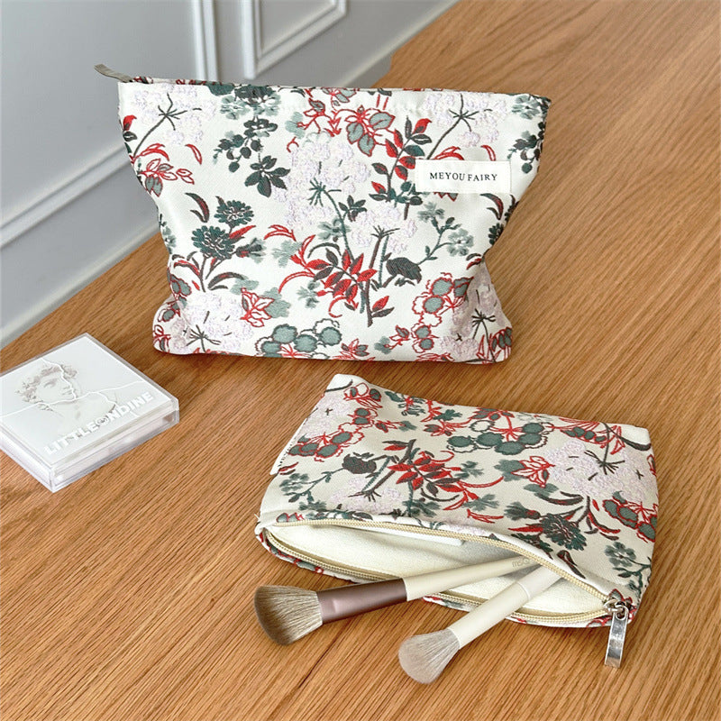 Women's Floral Storage Air Cushion Large Liner Coin Purses