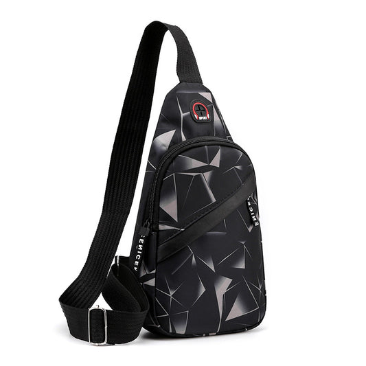 Men's Fashion Korean Style Lightweight Couple Men's Chest Bags