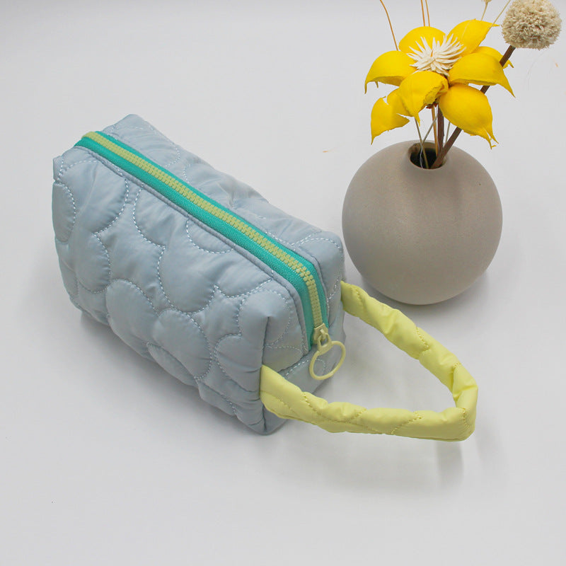 Women's Capacity Pencil Wash Portable Storage Candy Cosmetic Bags