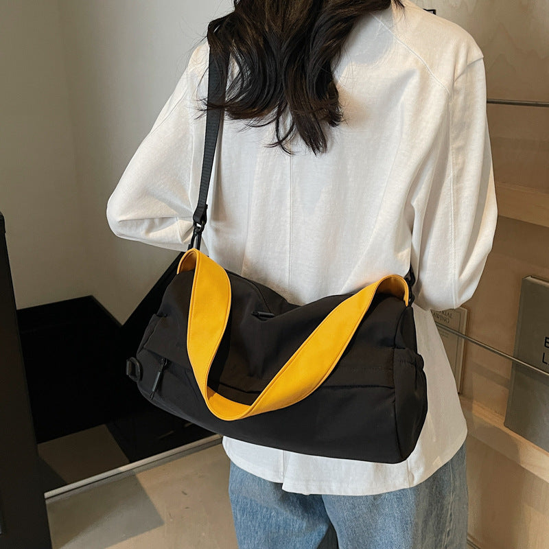 Women's For Trendy Fashion Joker Lightweight Canvas Women's Messenger Bag