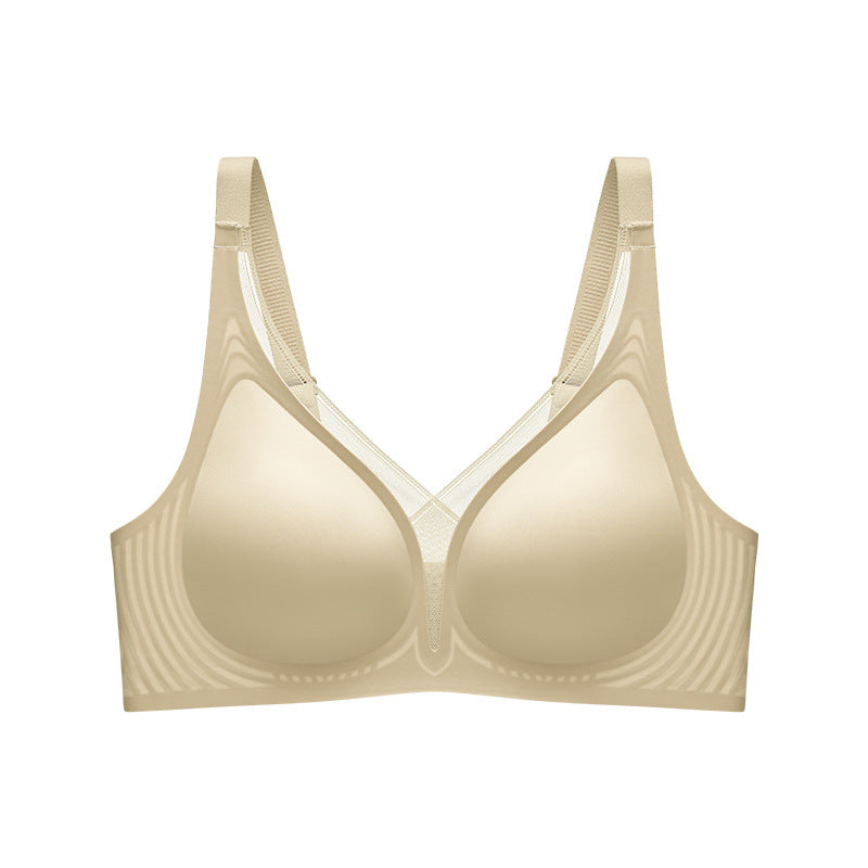 Women's Underwear Big Chest Show Small Soft Everyday Bras