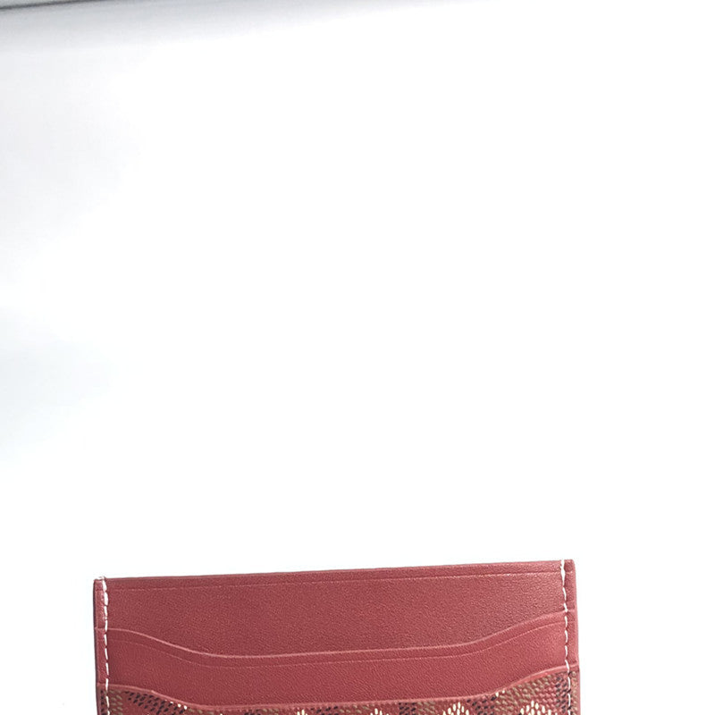 Women's & Men's & Credit Dog Teeth Elegant Clamp Card Holder