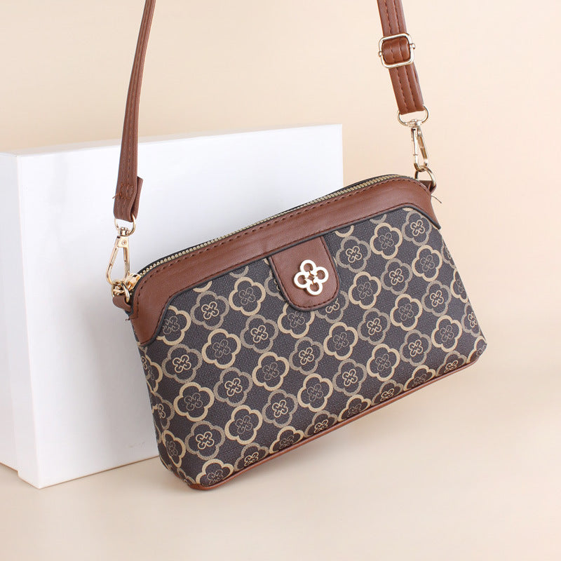 Women's Shell Mother Clutch Retro Fashion Crossbody Bags