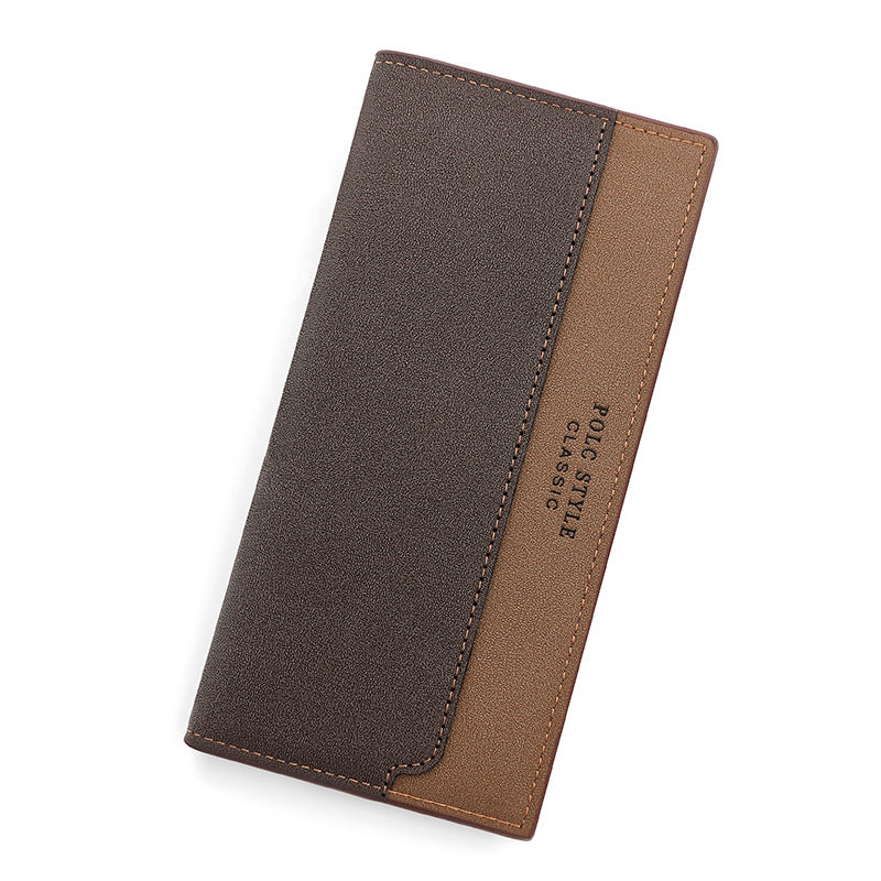 Men's Fashion Embossing Clutch Large Capacity Multiple Slots Men's Wallet