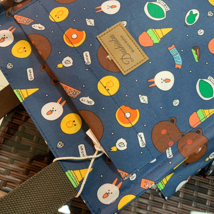 Slouchy New Lunch Mummy Box Waterproof Handbags