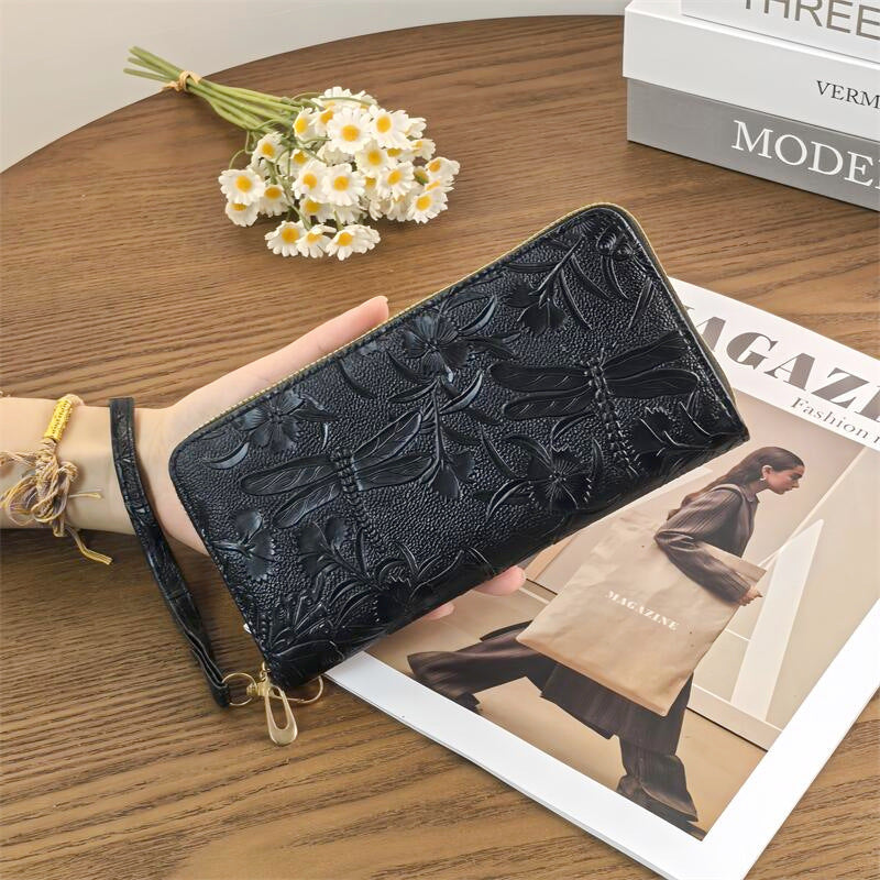 Women's Design Long Business Retro Simple Clutch Coin Purses