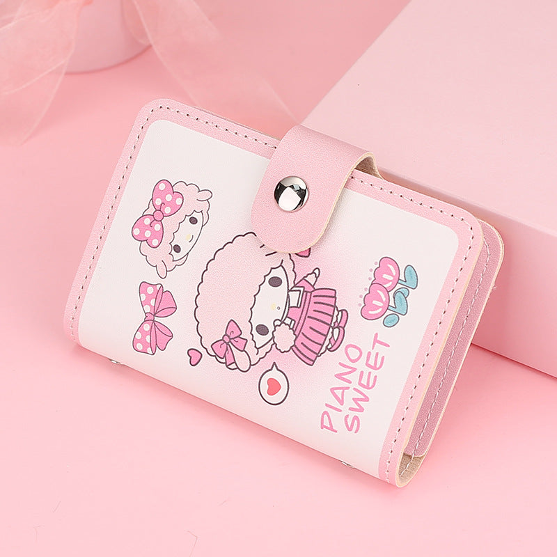 Women's Cute Large Capacity Driving License Multi Card Holder