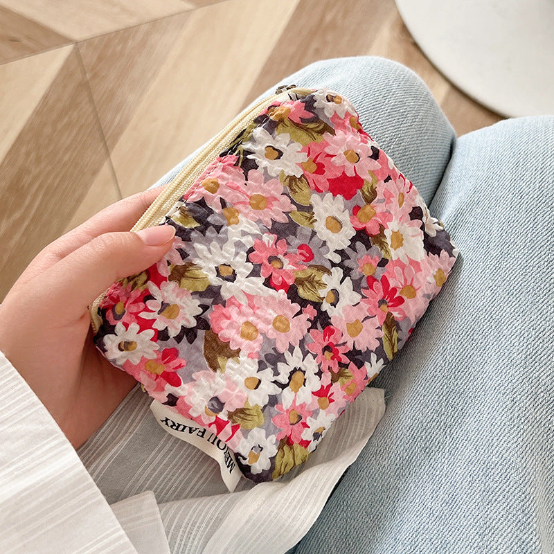 Storage Air Cushion Portable Idyllic Fresh Card Holder