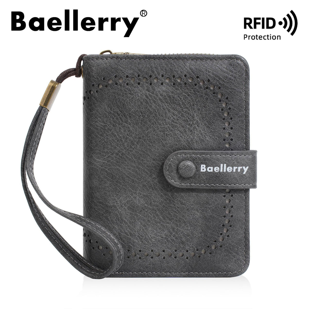 Women's High-grade Retro Organ Style Fashion Zip Ladies Wallet