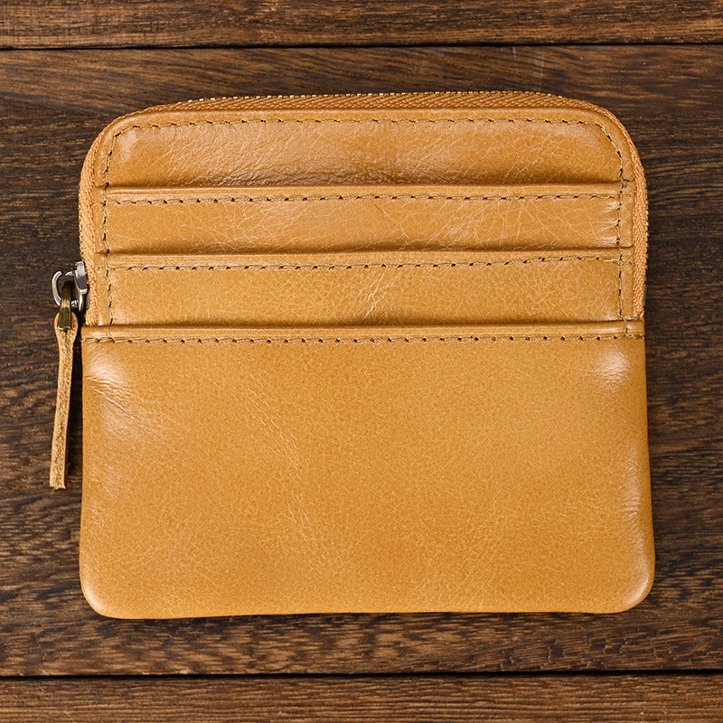 Women's & Men's & Horse Leather Genuine First Layer Ladies Wallets
