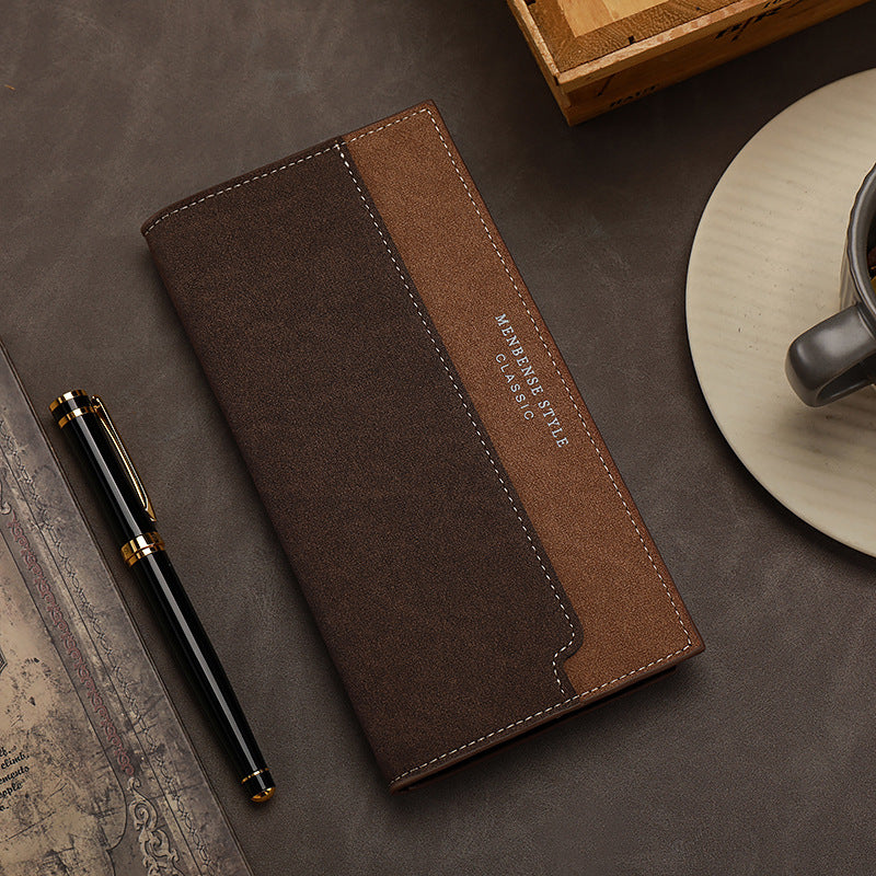 Men's Multiple Slots Suit Fashion Trendy Business Men's Wallets