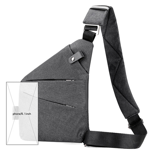 Men's Korean Fashion Trendy Large Capacity Portable Men's Chest Bags
