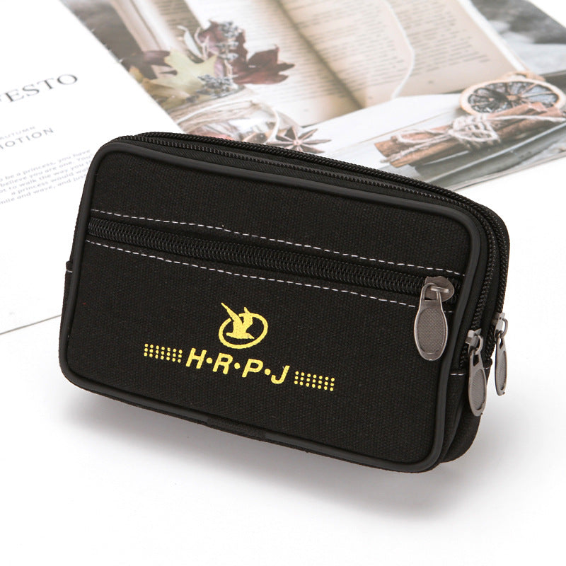 Inch Canvas Construction Site Work Mobile Phone Bags