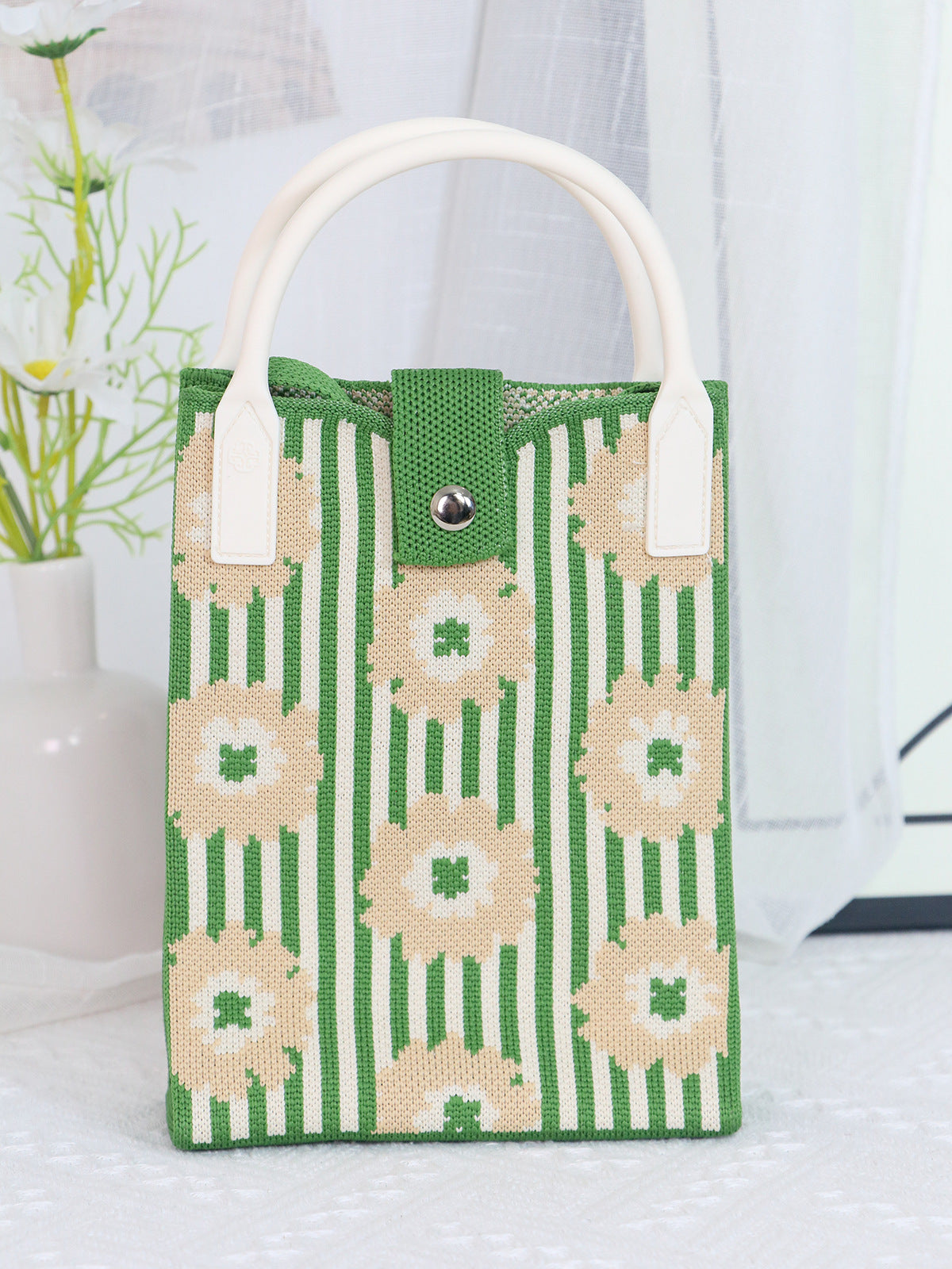 Mobile Spring Flying Woven With Knitted Bags