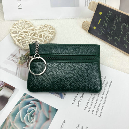 Women's Korean Mini Fashion Thin Short Coin Purses