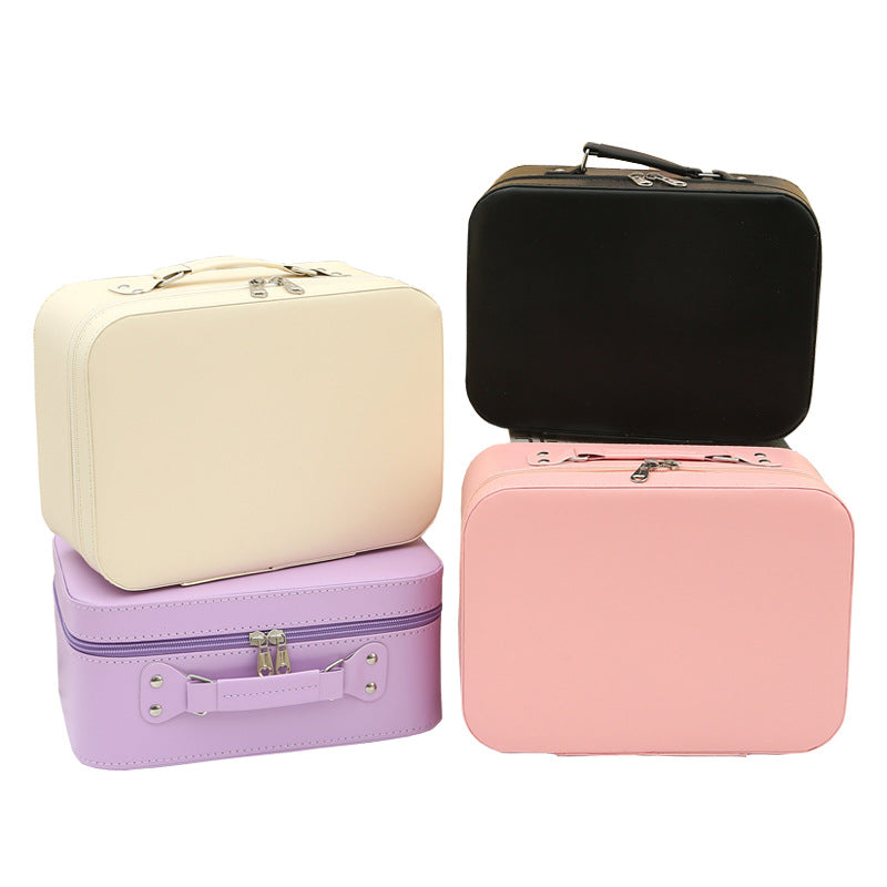 Portable With Mirror Cartoon Clow Hand Account Gu Storage Makeup Bag