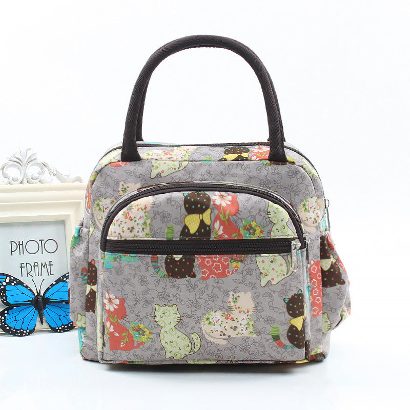 Women's Cloth Thickened Lunch Box Mother Handbags