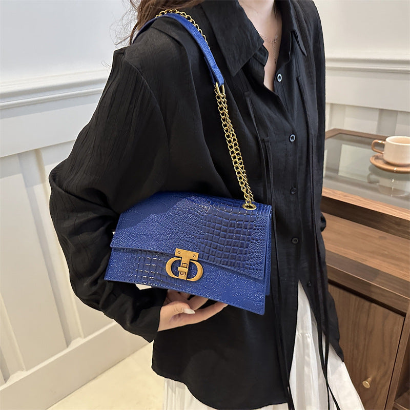 Style Korean Fashion Summer Gradient Color Simple Women's Shoulder Bag