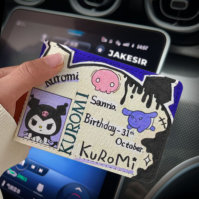 Driving License Protective Cover Leather Motor Card Holder