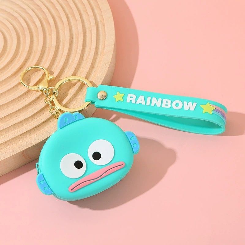 Summer Cartoon Animal Silicone Earphone Lovely Coin Purses