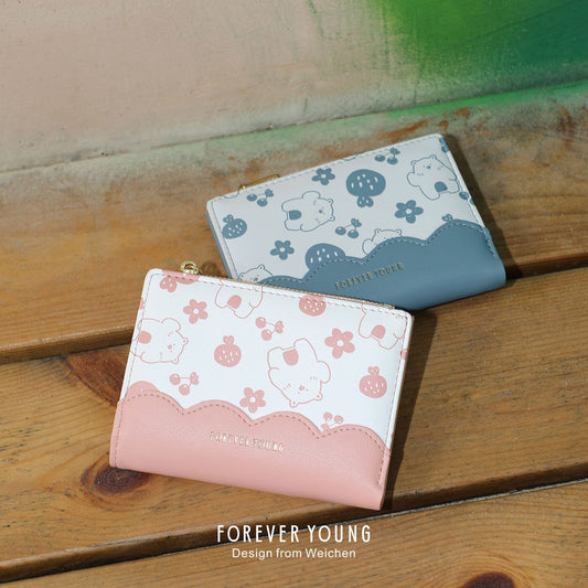 Fashion Women's New Beautiful Korean Cartoon Ladies Wallets