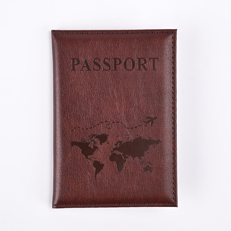 Grain Color Changing Passport Cover Ticket Card Holder