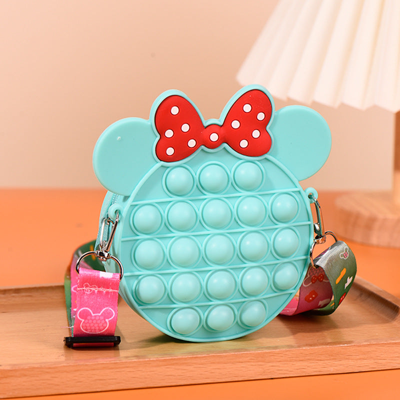 Fashion Mouse Killer Pioneer Cute Decompression Shoulder Bags
