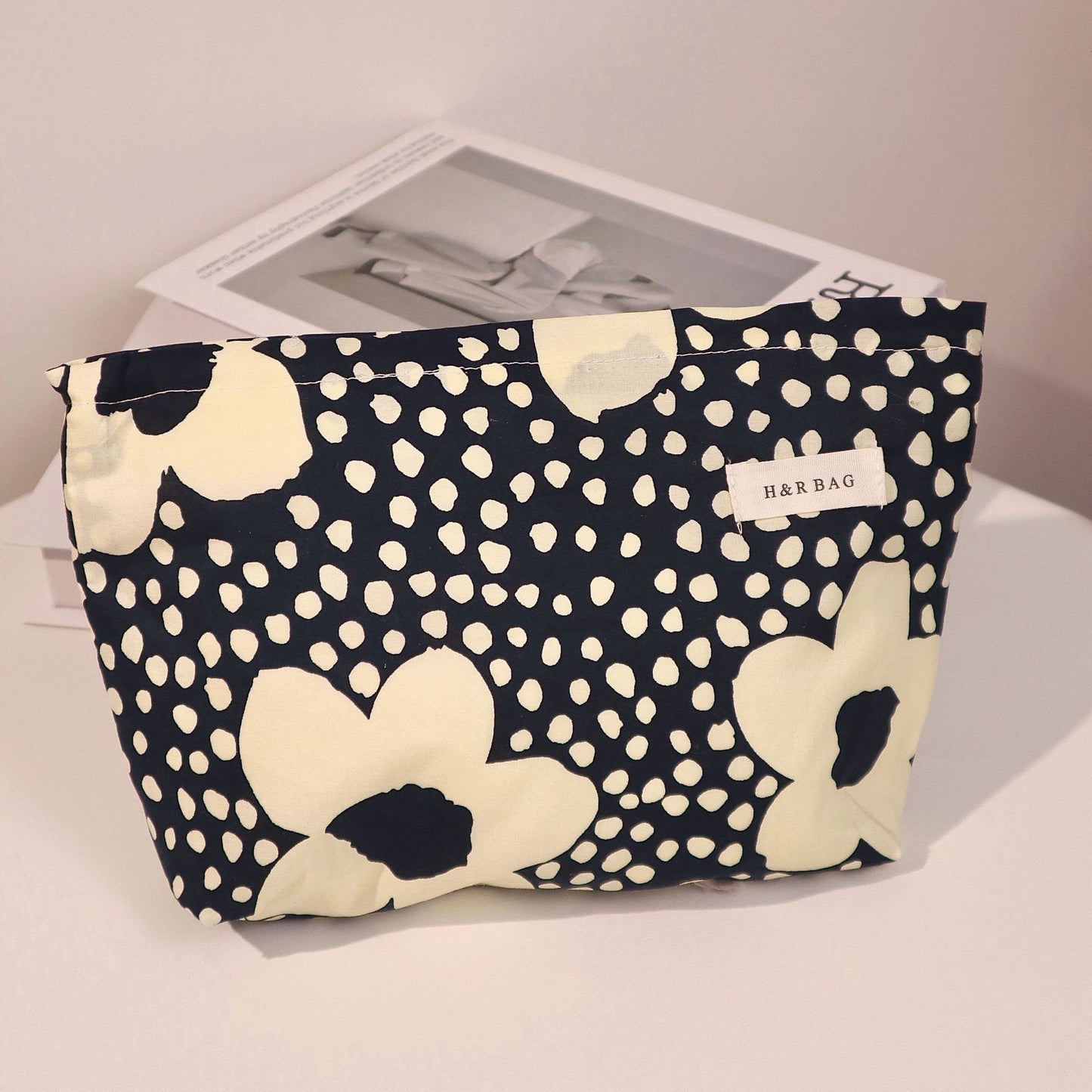 Floral Makeup Portable Skin Care Buggy Cosmetic Bags
