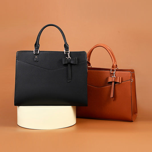 Women's Korean Fashion Cross Pattern Large Capacity Simple Bags