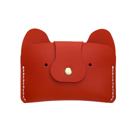 Creative Handmade Simple Compact Animal Cute Card Holder