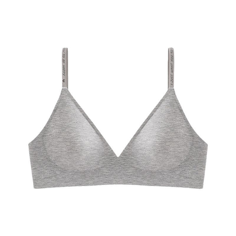 Women's Outer Expansion Big Waist Thin Cartoon Everyday Bras