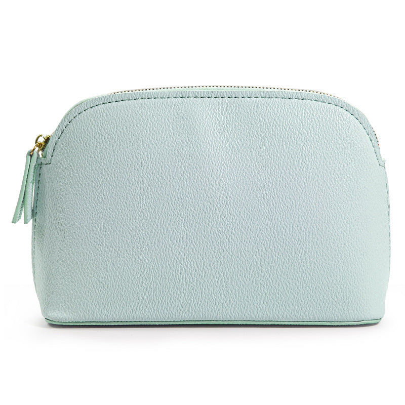 Solid Color Style Cute Good-looking Atmospheric Shell Cosmetic Bags