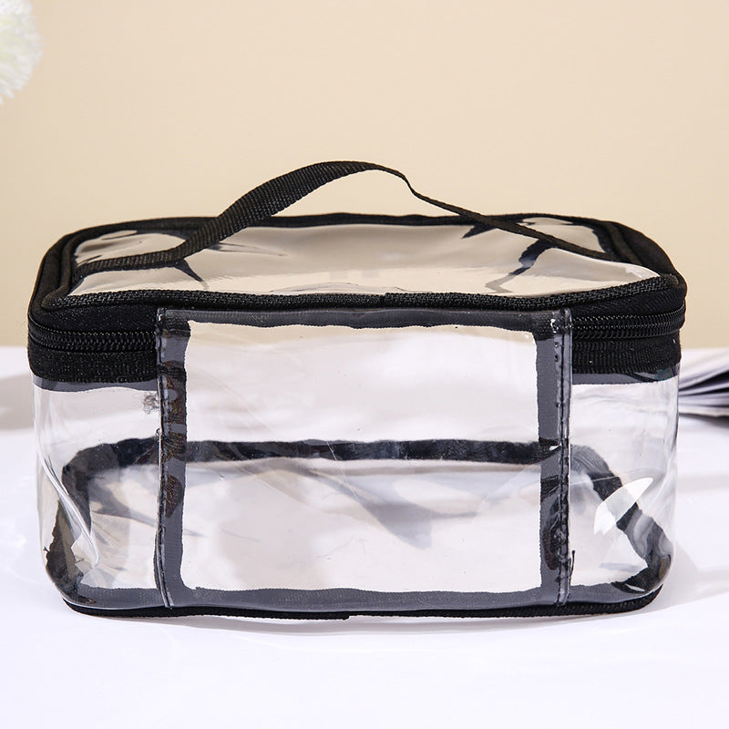 Classic Transparent Hand Storage Wash Cosmetics Bags