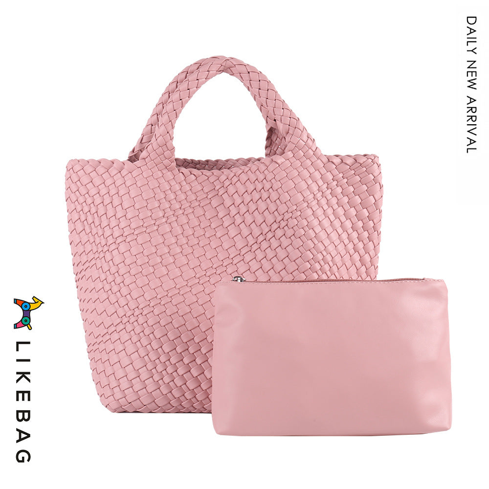 Women's Handmade Woven Fashion Large Capacity Totes Women's Shoulder Bag