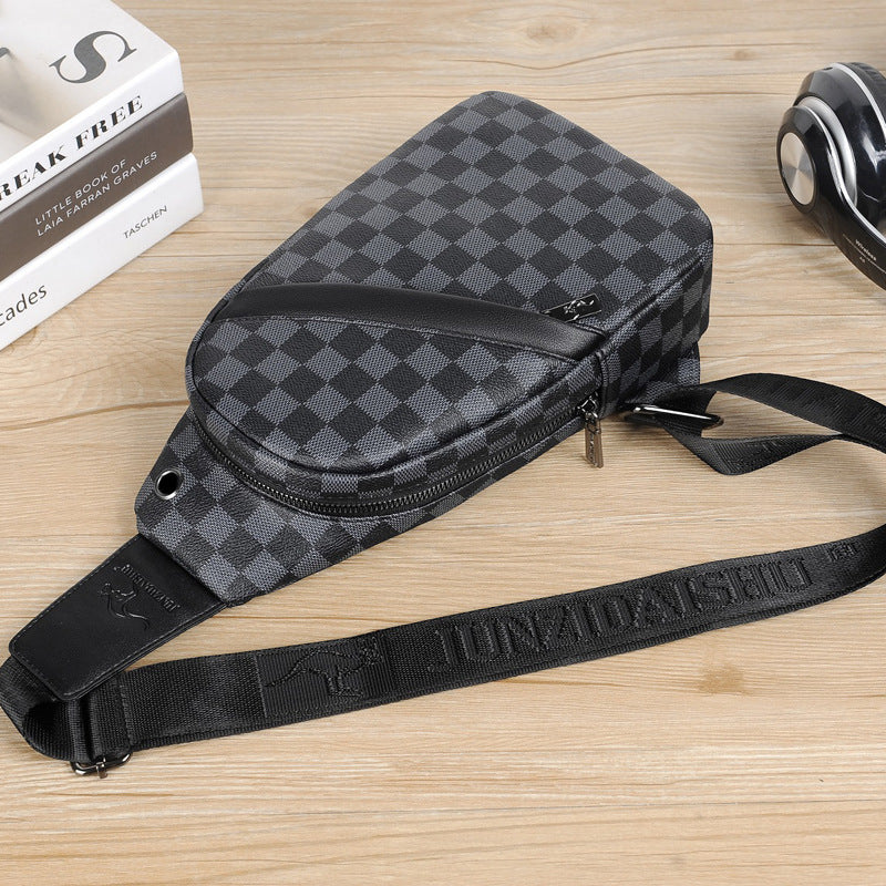 Beautiful Men's Slouchy Gentleman Kangaroo Fashion Men's Chest Bags