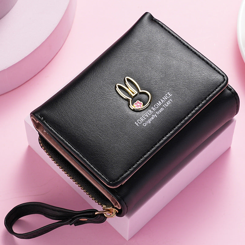 Pretty Classic Stylish Multifunctional Textured College Ladies Wallet