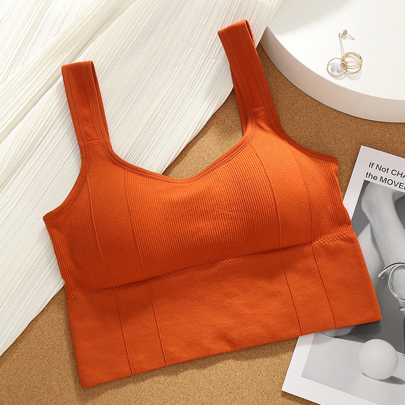 Women's Chest Yoga Primer Tube Top Wireless Bras