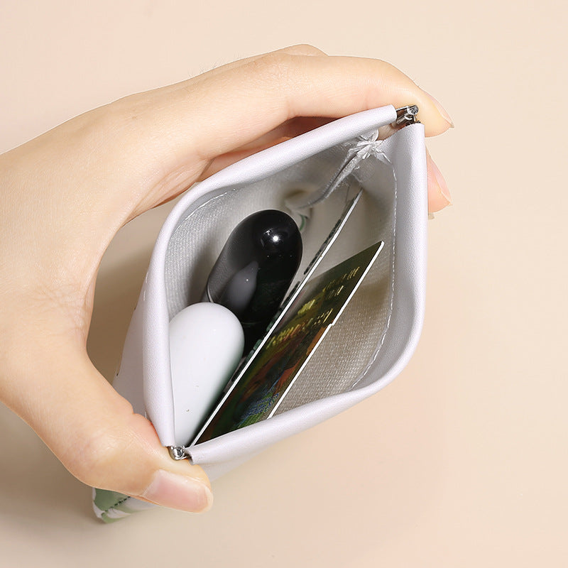 Wind Automatic Closed Shrapnel Portable Storage Purses