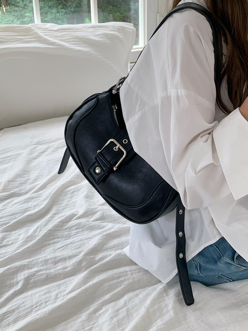 Women's Summer Retro Spicy Underarm Minority Textured Shoulder Bags