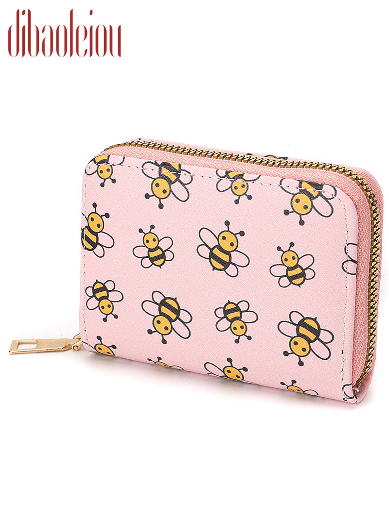 Women's Large Capacity Exquisite Zipper For Card Holder