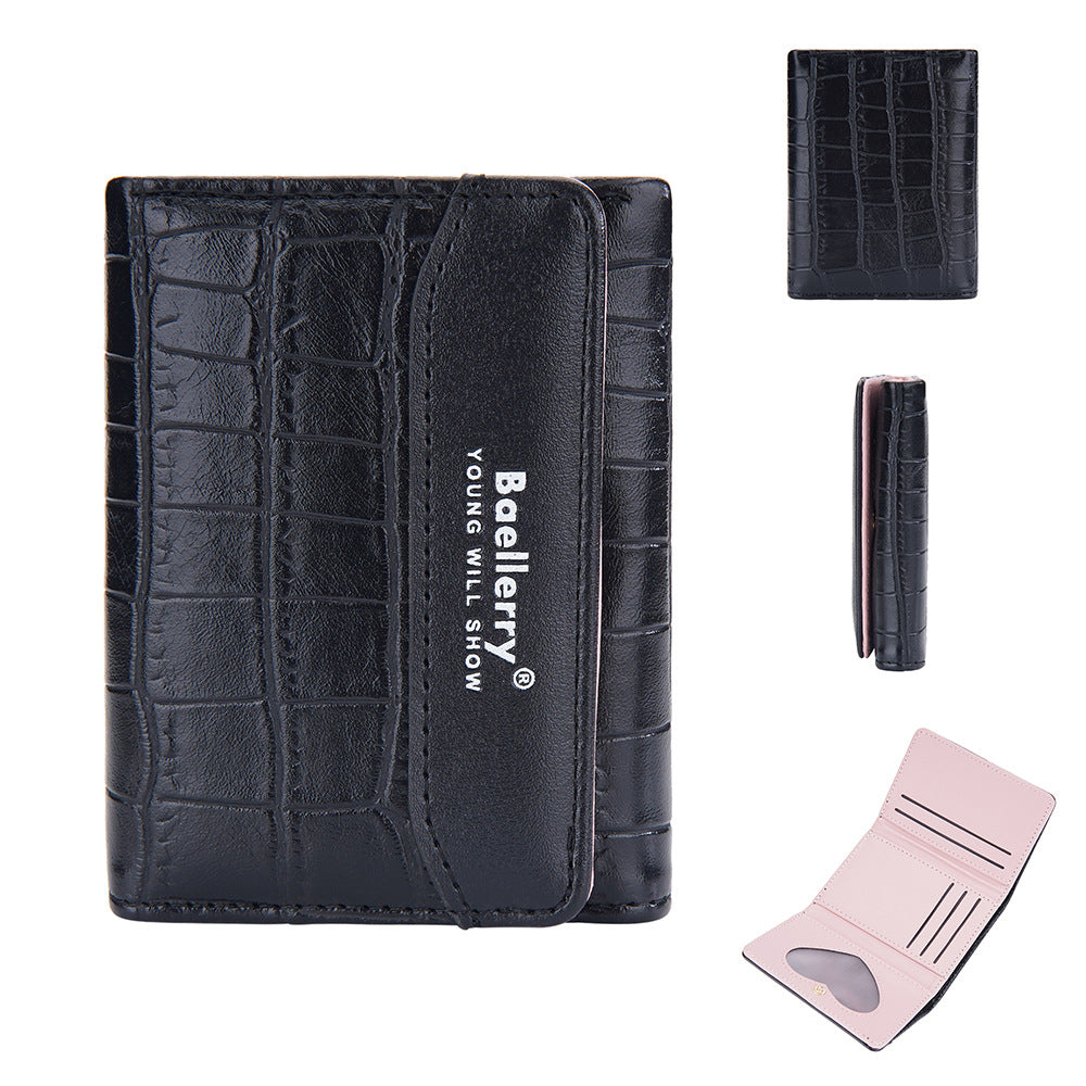 Women's Vertical Fashion Tassel Multiple Slots Purses