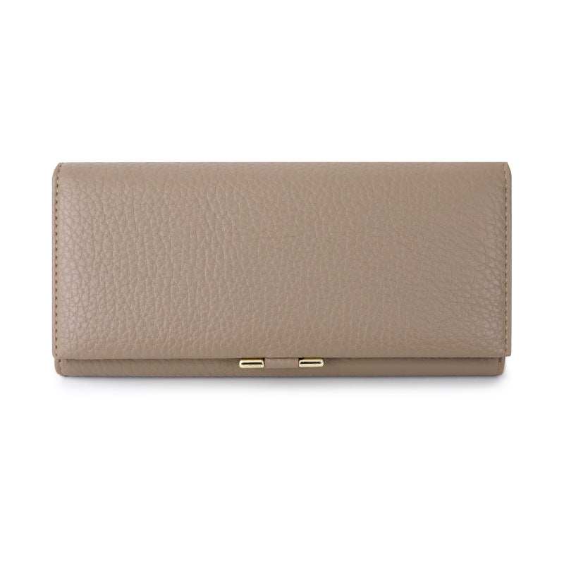 Women's Flip Lychee Vintage Soft High-grade Leather Bags