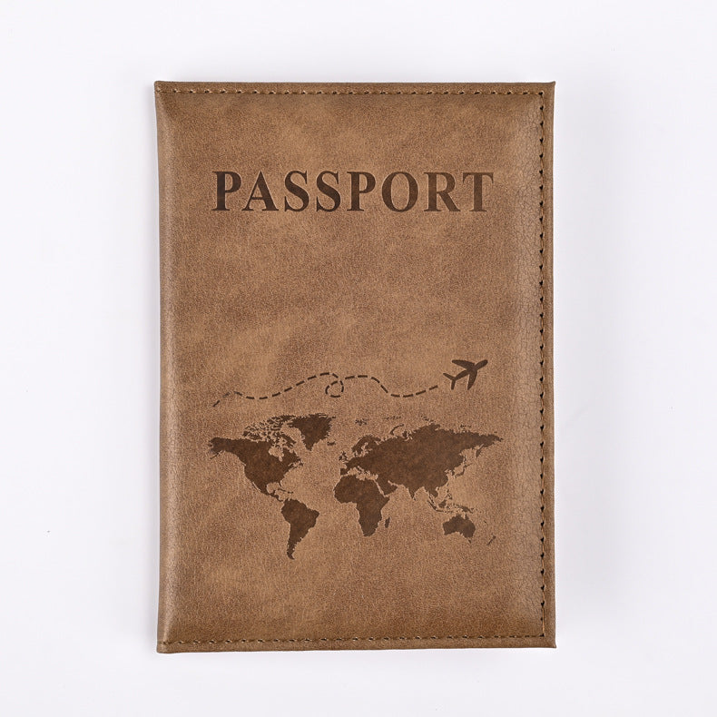 Grain Color Changing Passport Cover Ticket Card Holder