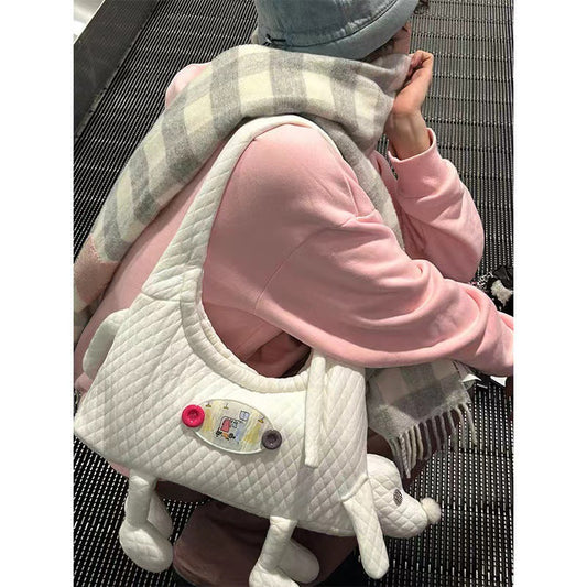 Cloud Jumping Doll Pendant Cute Handmade Shoulder Bags