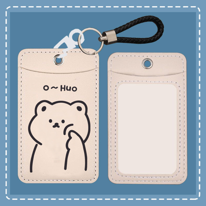 Meal Badge Bus Pass Protective Access Card Holder