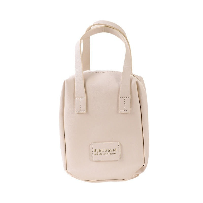 Retro Large Capacity Good-looking Double Zipper Cosmetic Bags