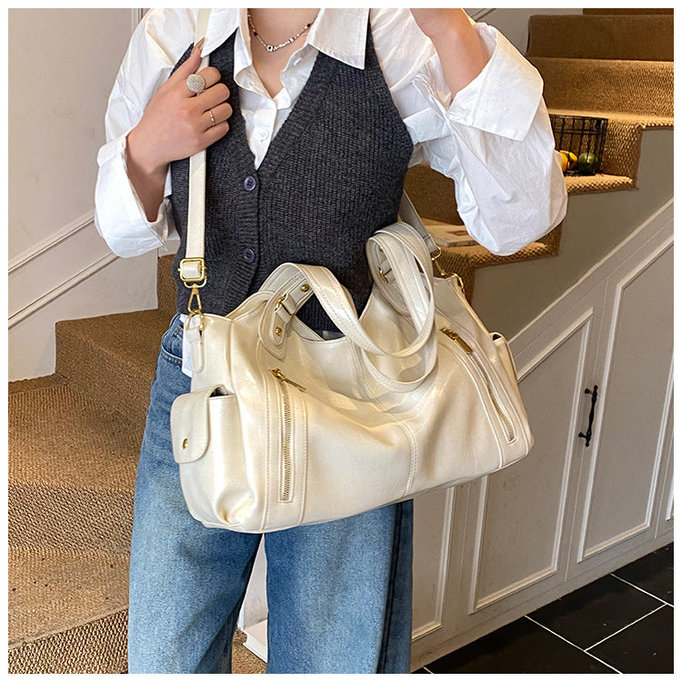 Women's Retro Fashion Large Capacity Western Style Simple Women's Shoulder Bag